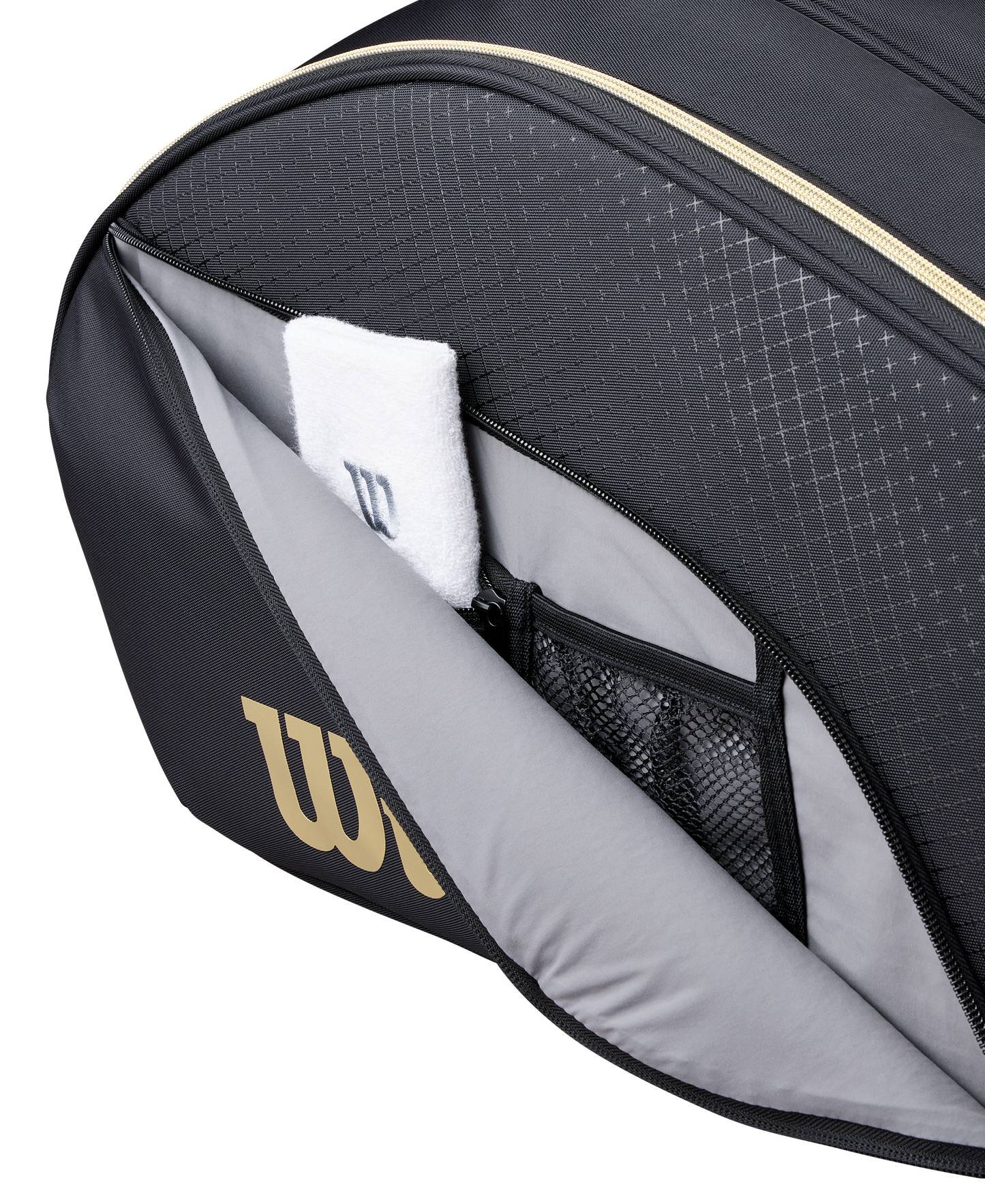 Paletero Wilson DEFY V1 PADEL BAG Black / Gold 2026