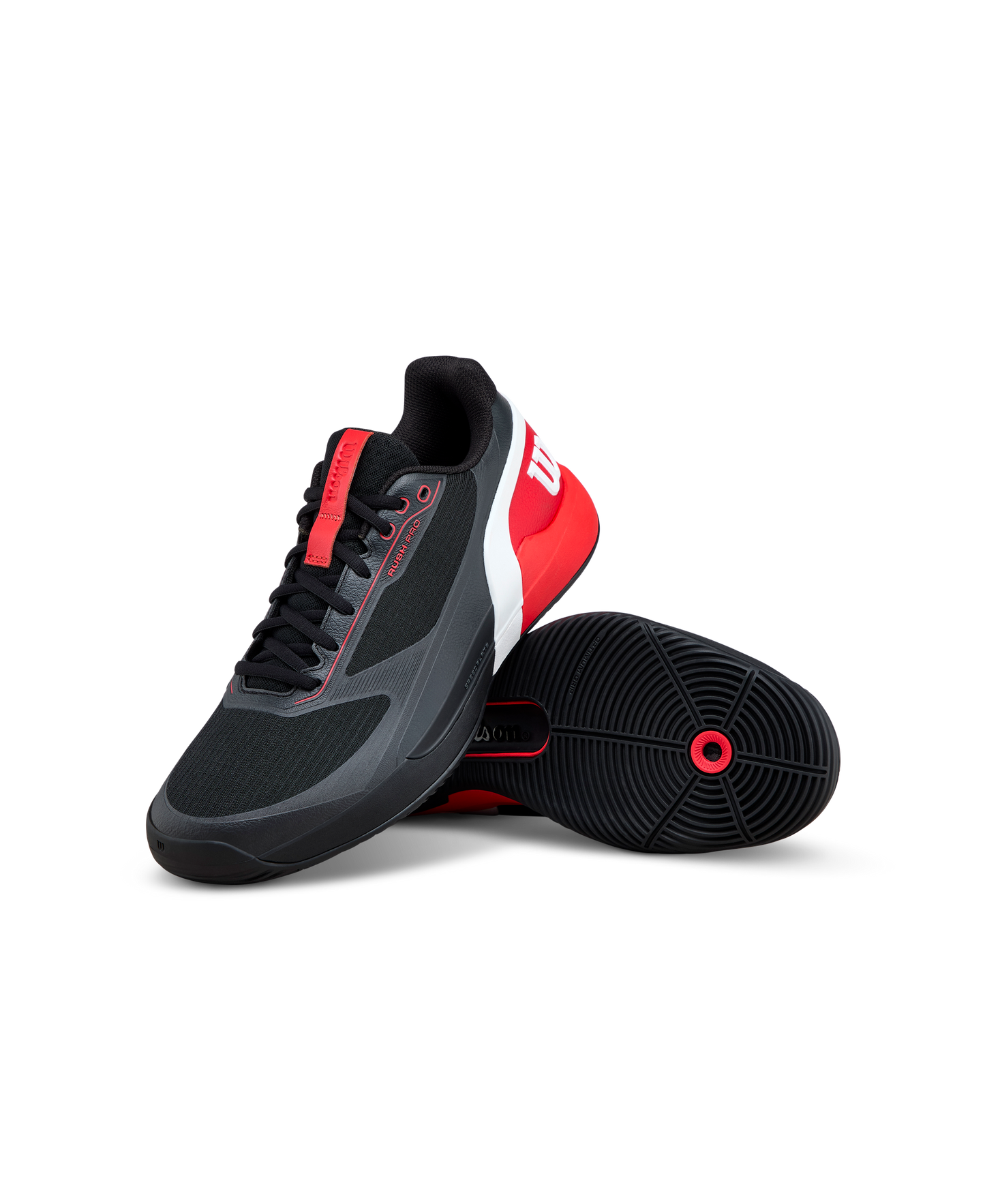 Zapatillas Wilson RUSH PRO 5 PADEL Black / Red