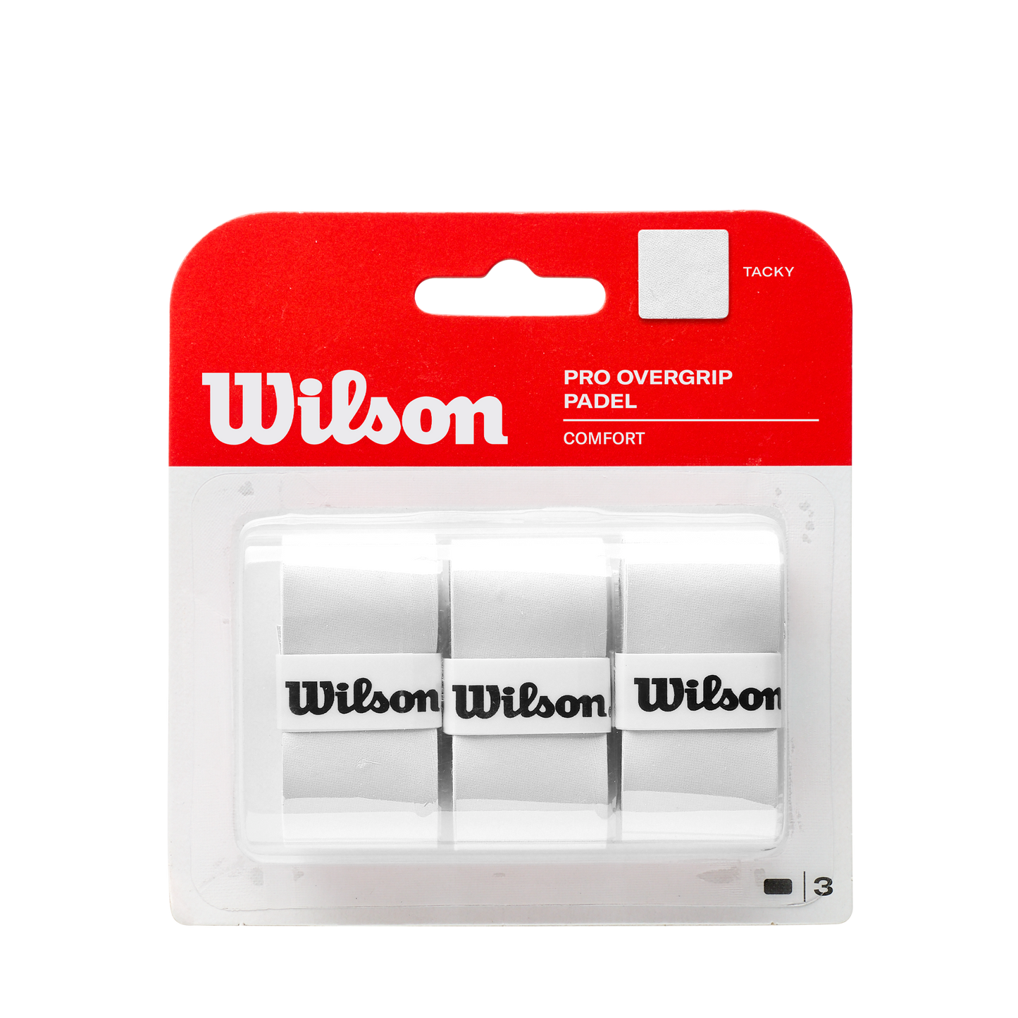 Wilson Pro Overgrip Blanco (x3)