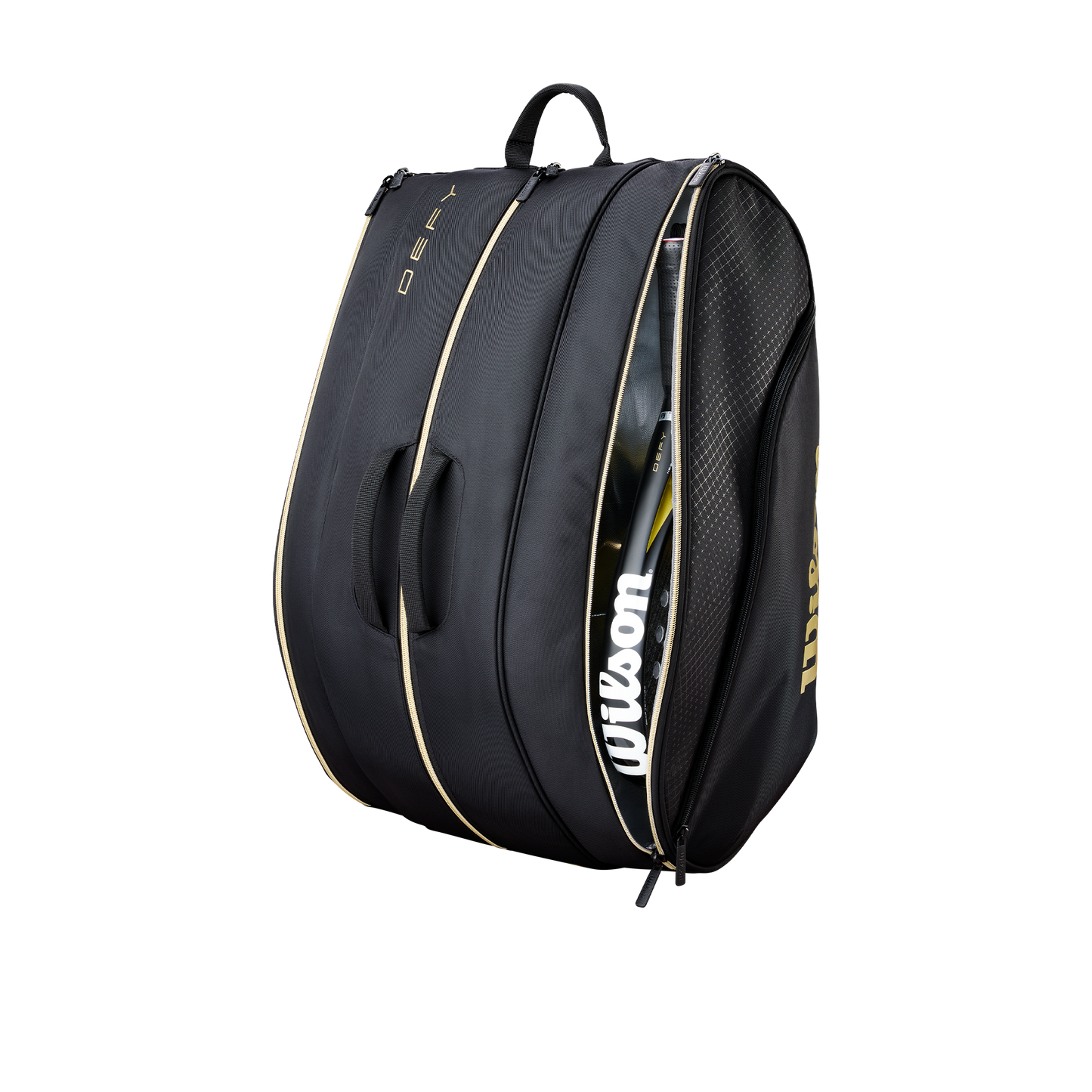 Paletero Wilson DEFY V1 PADEL BAG Black / Gold 2026